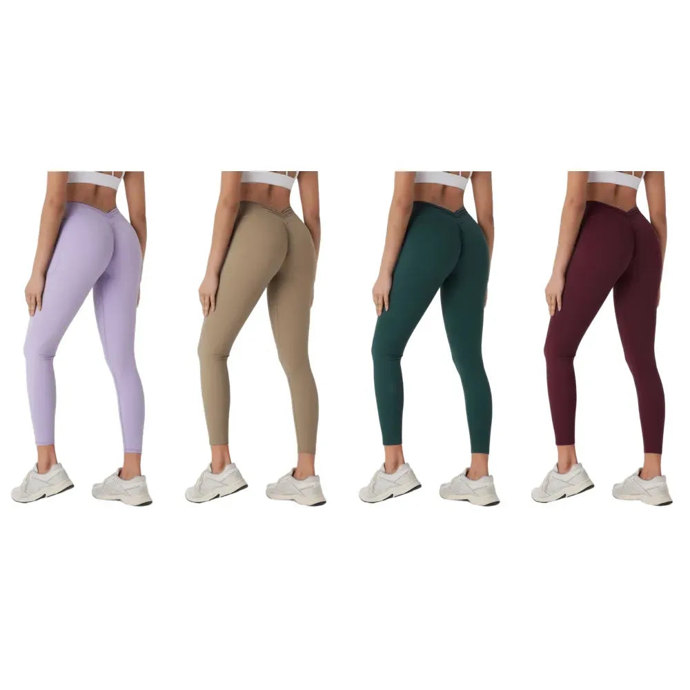 Tummy Control Side Pocket Shaping Yoga Leggings