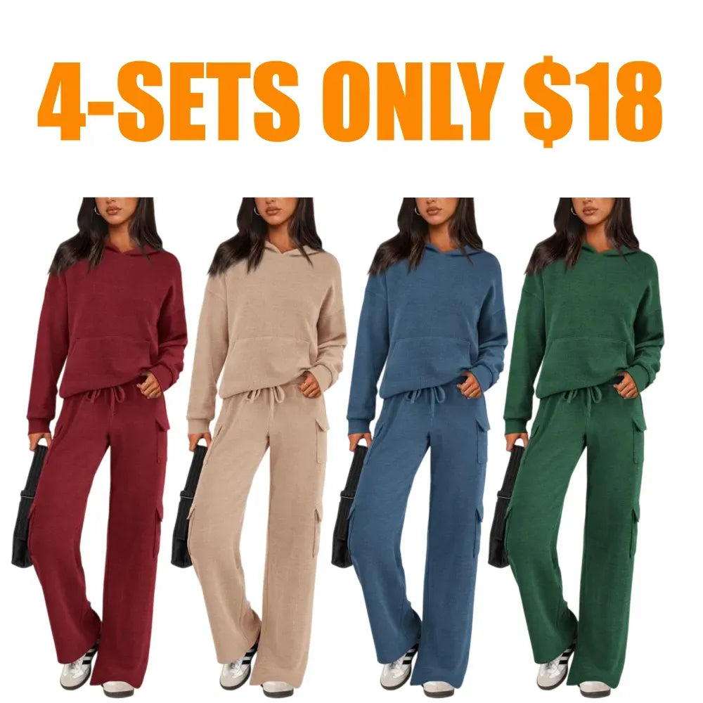 Womens Fall Outfit 2-Piece Knitted Sets