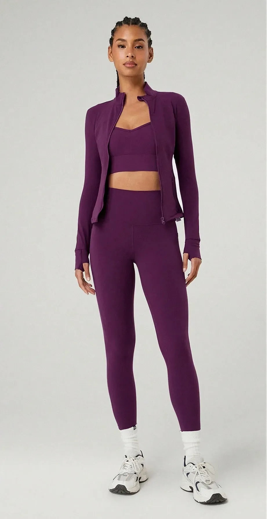 Jacket and Yoga Leggings Daily Set