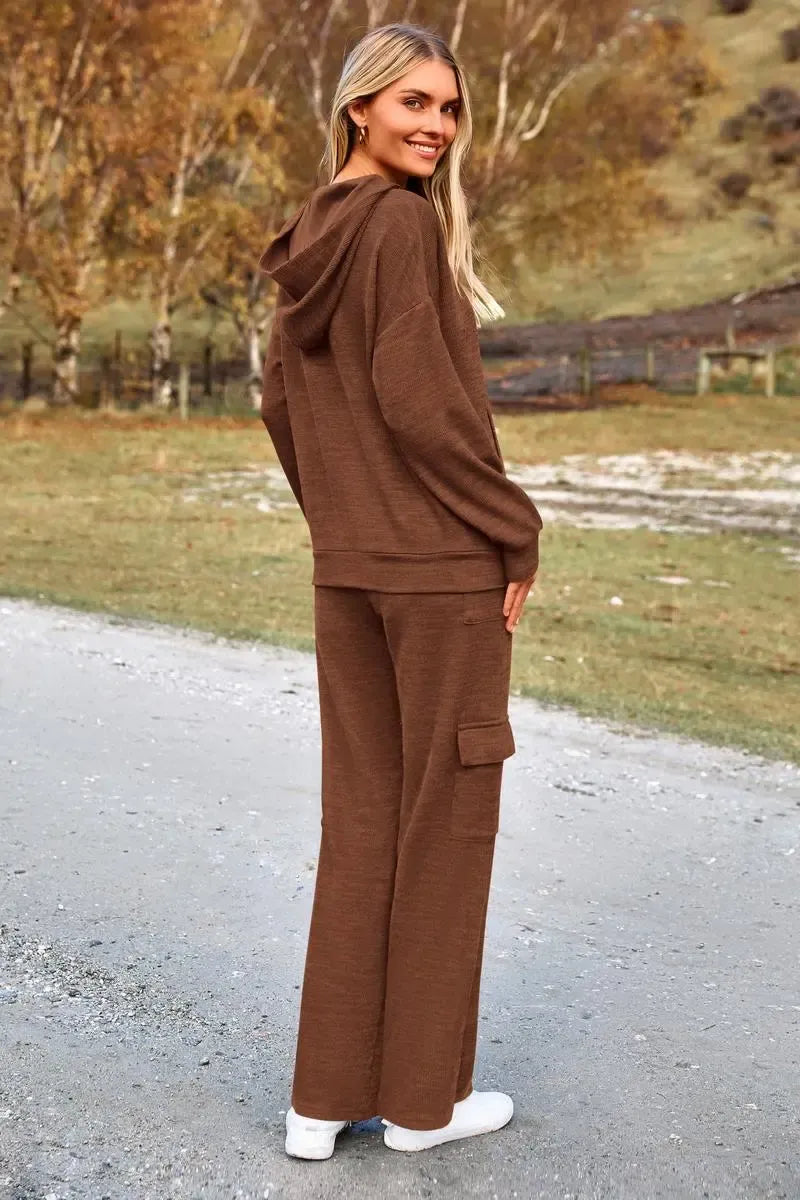 Womens Fall Outfit 2-Piece Knitted Sets