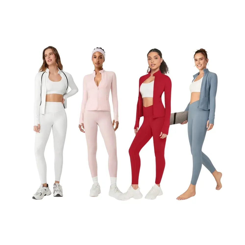 Jacket and Yoga Leggings Daily Set