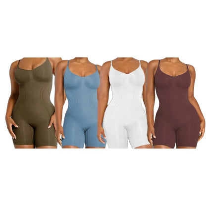 Women's Soft-Touch Striped Shaping Garment