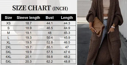 Women's Solid Drop Shoulder Long Cardigan