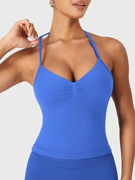 Women's Impact-Resistant Long-Line Suspender Top