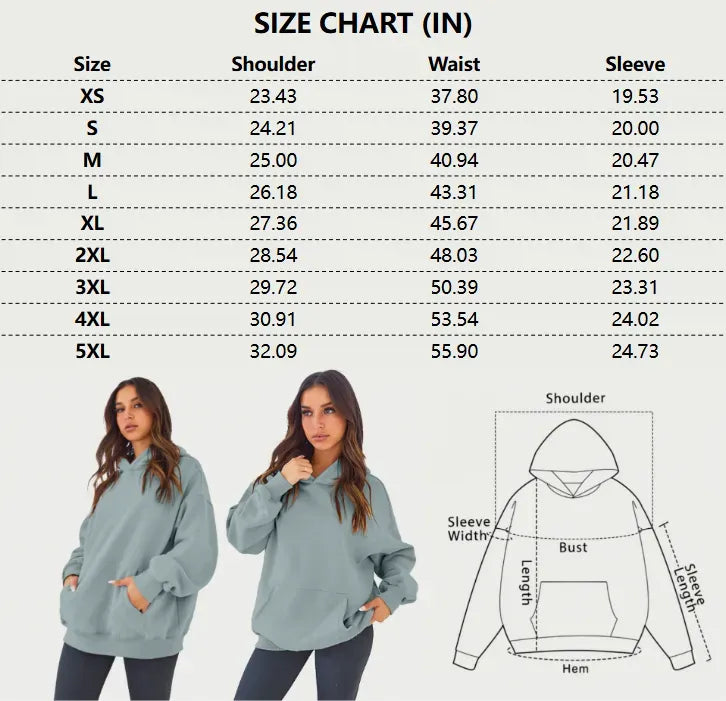 Womens Oversized Hoodies Fleece