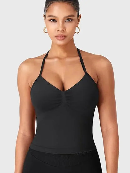 Women's Impact-Resistant Long-Line Suspender Top