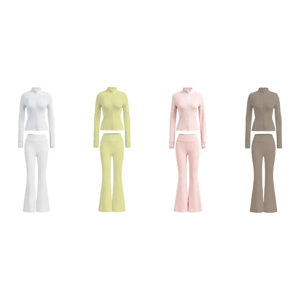 Jacket and Flare Leggings Daily Set