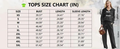 Women's Casual Set 2025 Collection Half-Zip Sweatshirt and Wide-Leg Pants