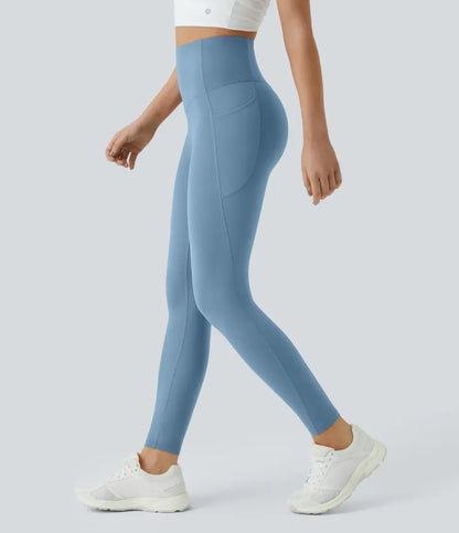 Women's High-Waist Shapewear Leggings With Pockets