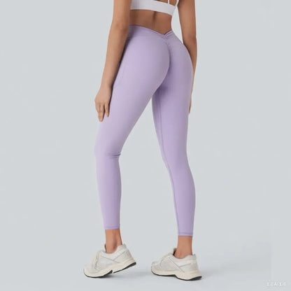 Tummy Control Side Pocket Shaping Yoga Leggings
