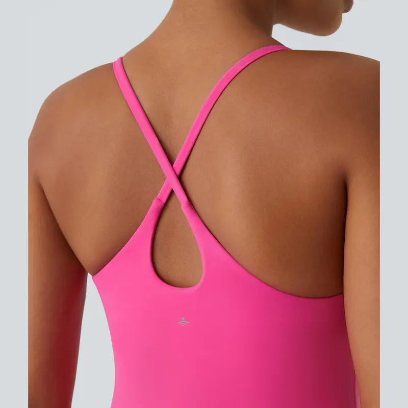 Plush Backless Active Dress-Easy Peezy Edition