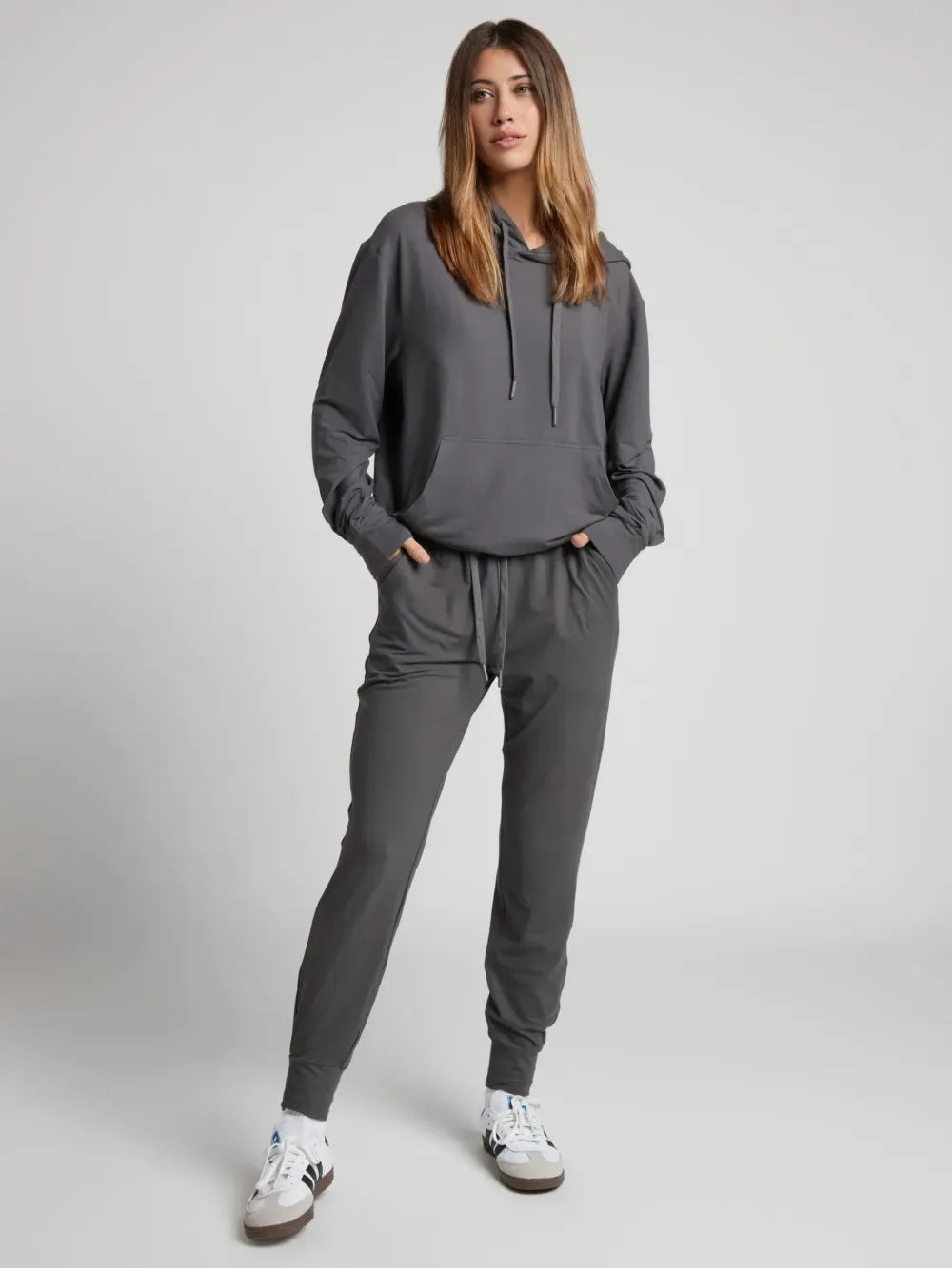 All Day Jersey Hoodie & Jogger Set