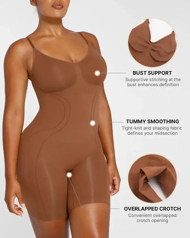 Women's Soft-Touch Striped Shaping Garment