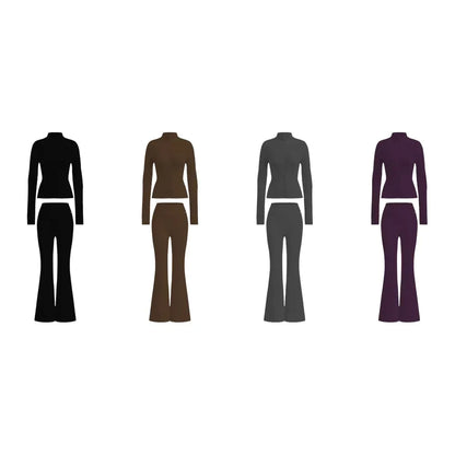 Jacket and Flare Leggings Daily Set