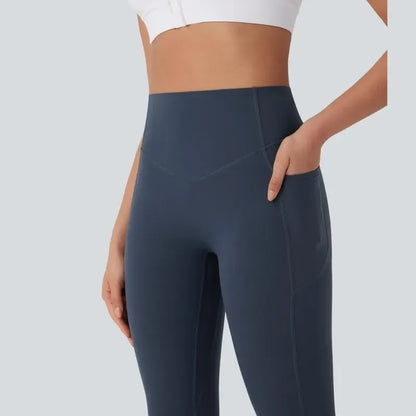 Tummy Control Side Pocket Shaping Yoga Leggings