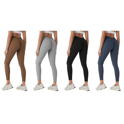 Tummy Control Side Pocket Shaping Yoga Leggings