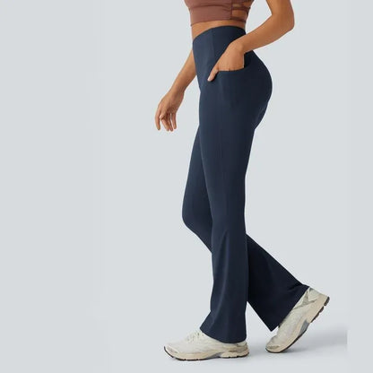 Cinched Butt-Lifting Tummy Control Yoga Leggings