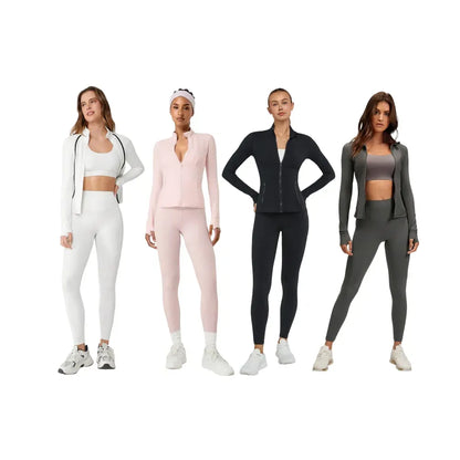 Jacket and Yoga Leggings Daily Set