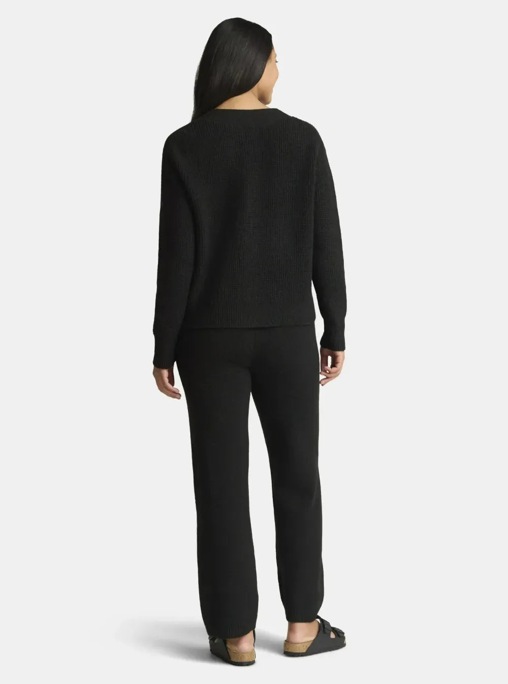 Women's Plus Cardigan and Pants Sweater Set