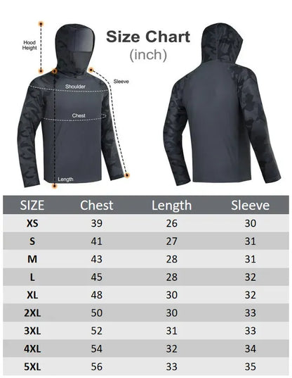 UPF 50+ UV Protection Durable And Stain-Resistant Hoodie
