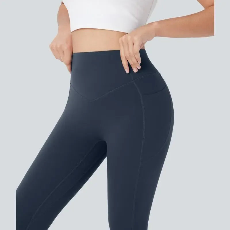 Tummy Control Side Pocket Shaping Yoga Leggings