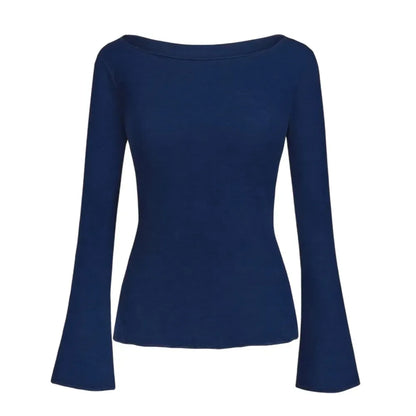Lightweight Long Sleeve Blouse For Women