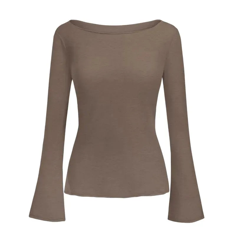 Lightweight Long Sleeve Blouse For Women