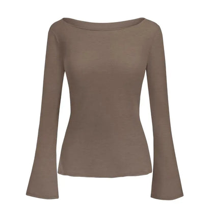 Lightweight Long Sleeve Blouse For Women