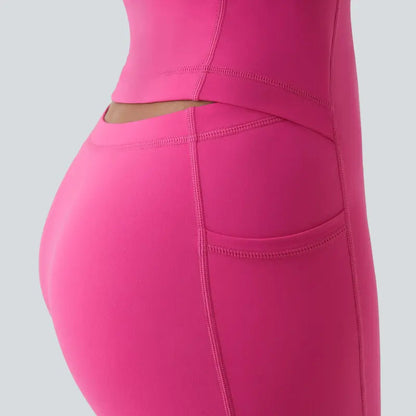 Plush Backless Active Dress-Easy Peezy Edition