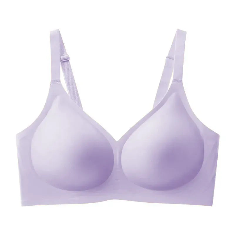 Jelly Wireless Women Comfortable Push Up Bras