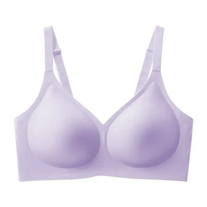 Jelly Wireless Women Comfortable Push Up Bras