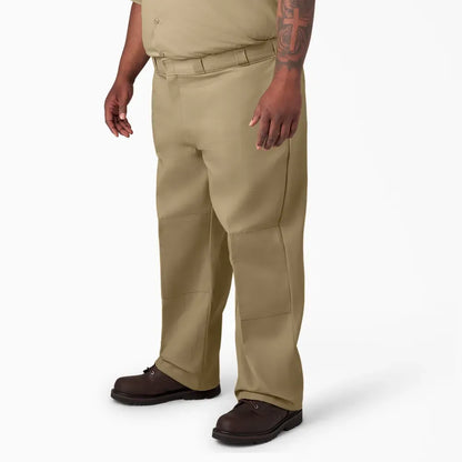 Loose Fit Double Knee Work Pants