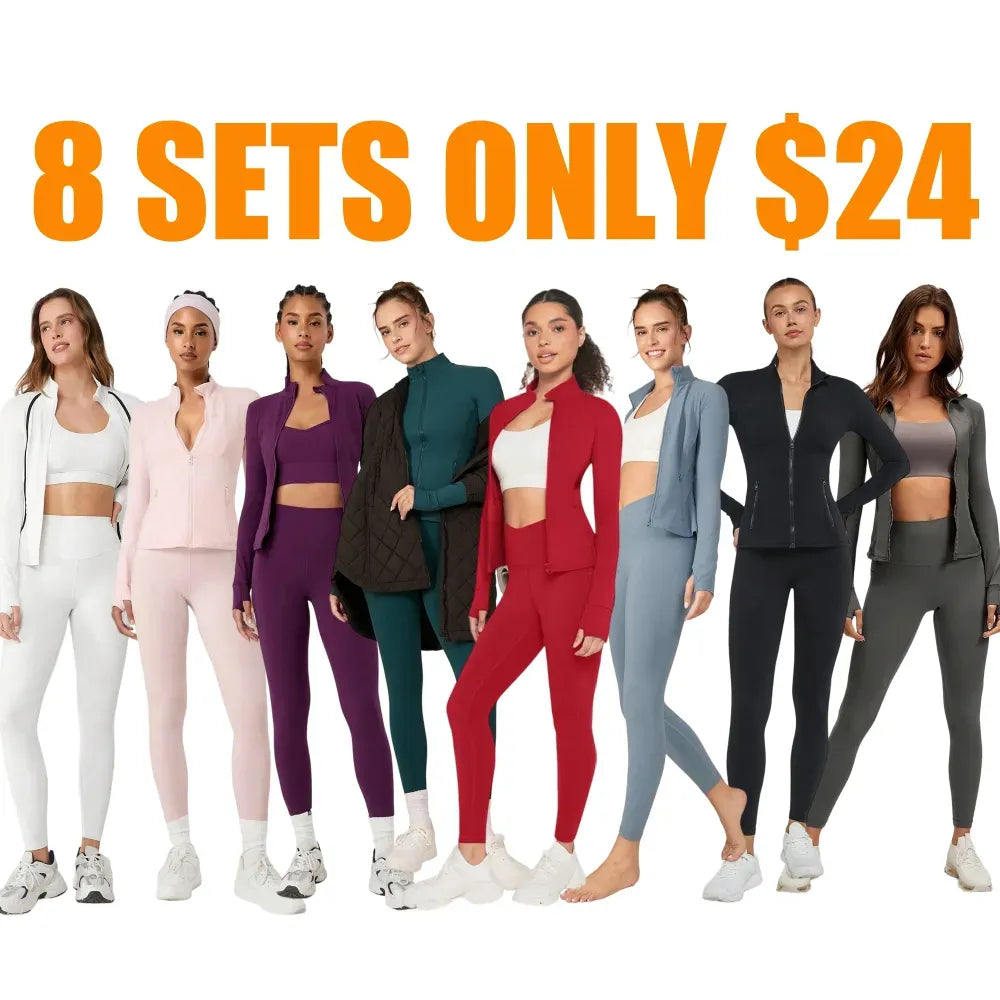 Jacket and Yoga Leggings Daily Set
