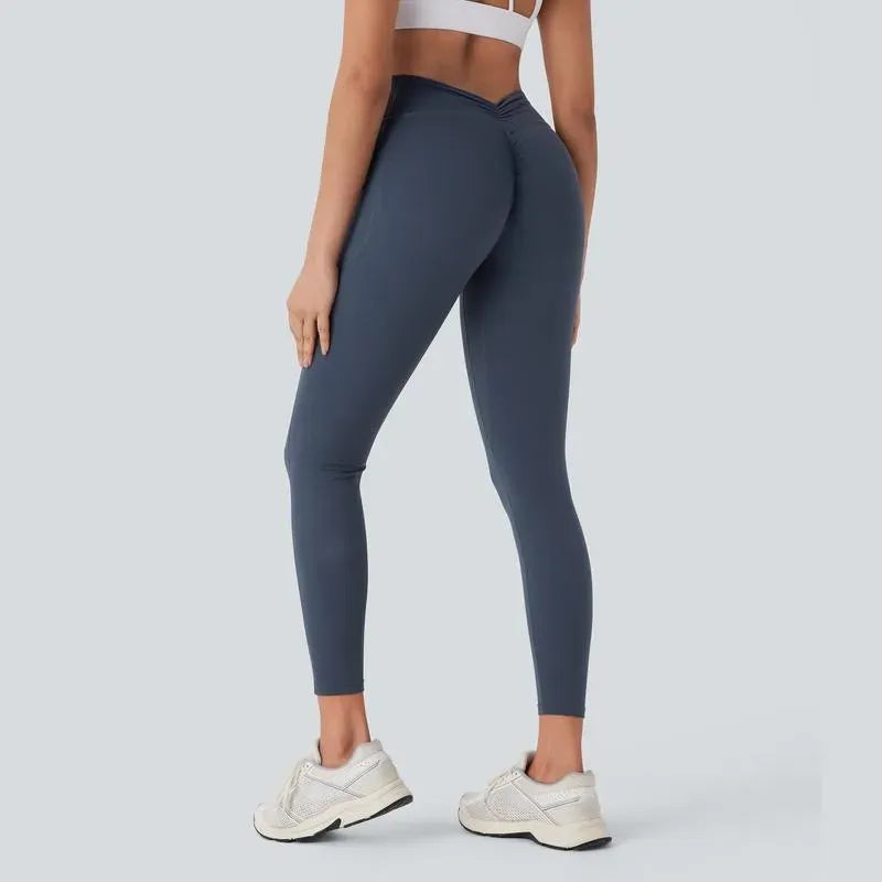 Tummy Control Side Pocket Shaping Yoga Leggings