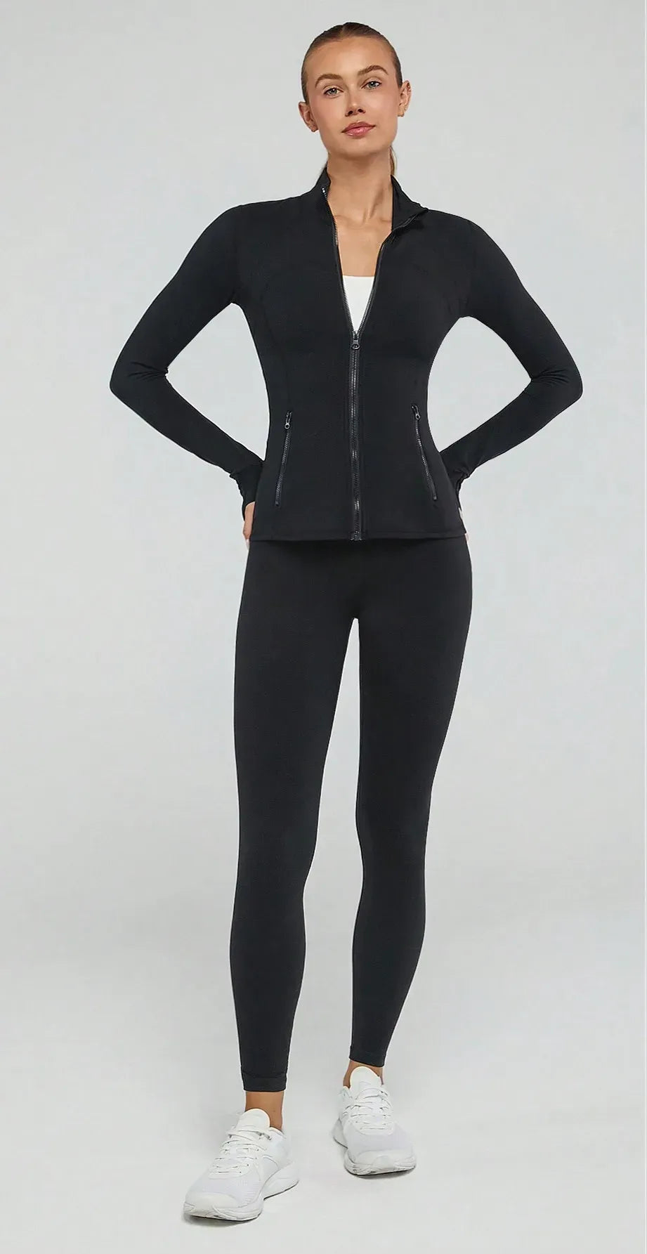Jacket and Yoga Leggings Daily Set