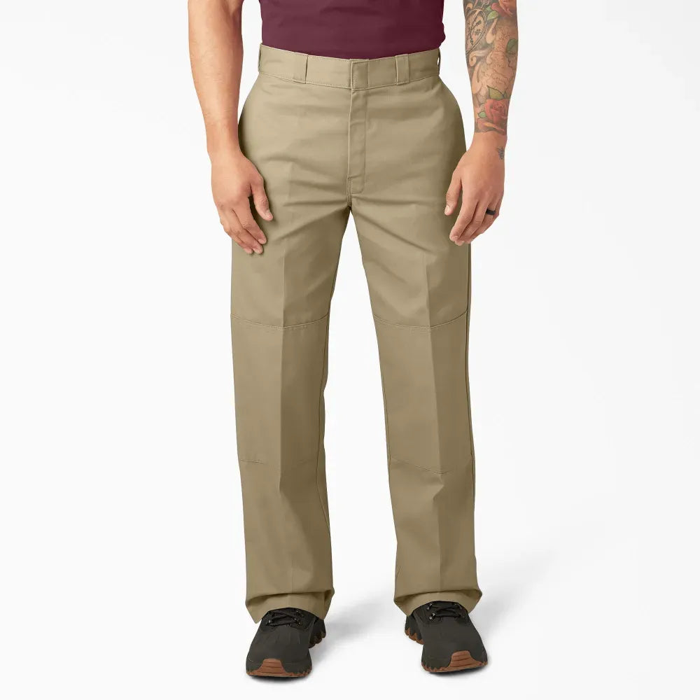 Loose Fit Double Knee Work Pants