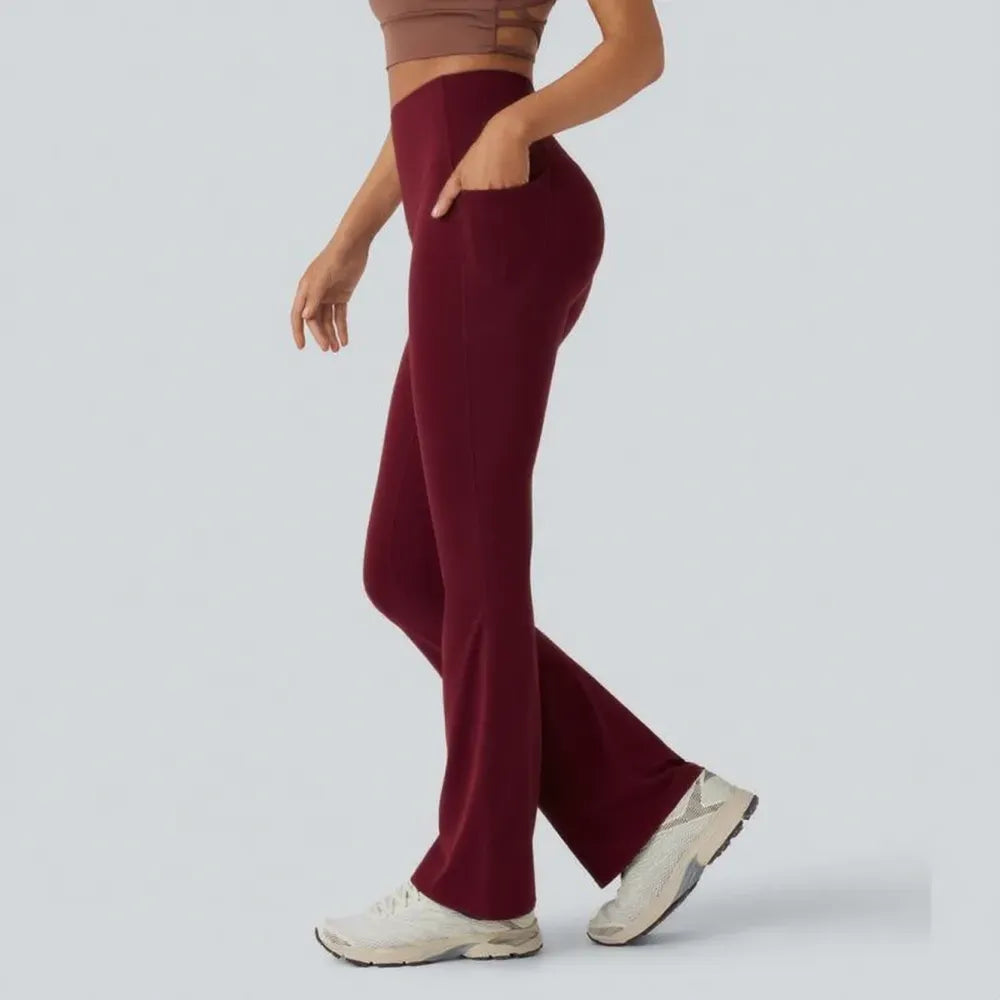 Cinched Butt-Lifting Tummy Control Yoga Leggings