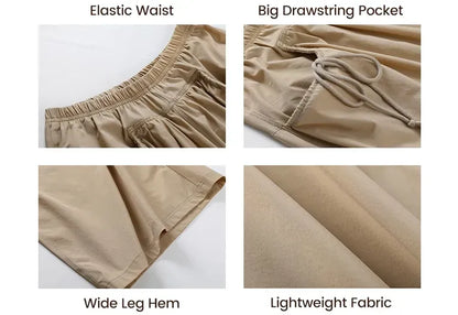 Women's Loose Wide Leg Track Pants