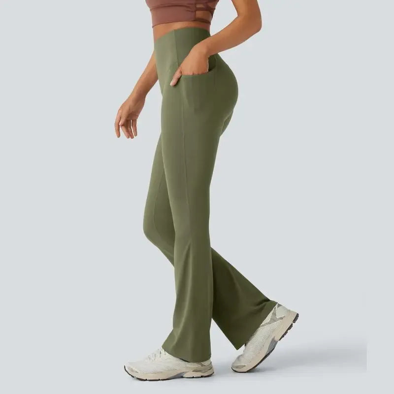Cinched Butt-Lifting Tummy Control Yoga Leggings