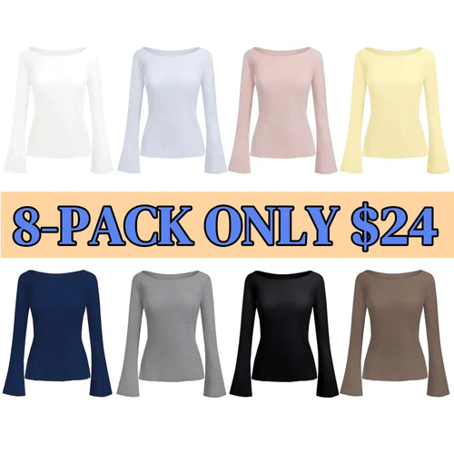Lightweight Long Sleeve Blouse For Women