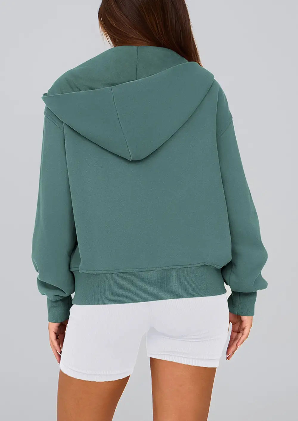 Hoodies ForWomen Sweatshirt Zip Up HoodieFall Fashion Trendy Long SleeveJackets Winter Clothing Outfits