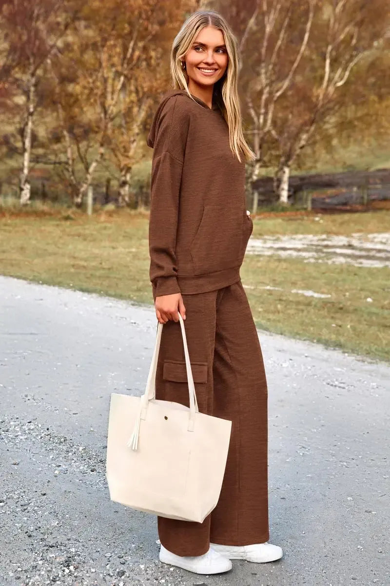 Womens Fall Outfit 2-Piece Knitted Sets