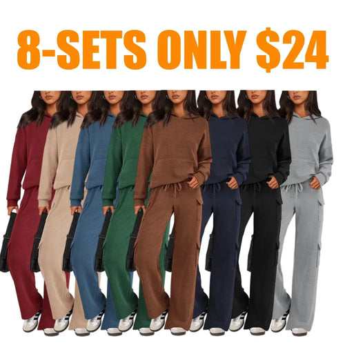 Womens Fall Outfit 2-Piece Knitted Sets