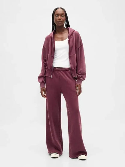 Women's VintageSoft Baggy Wide-Leg Sweatpants
