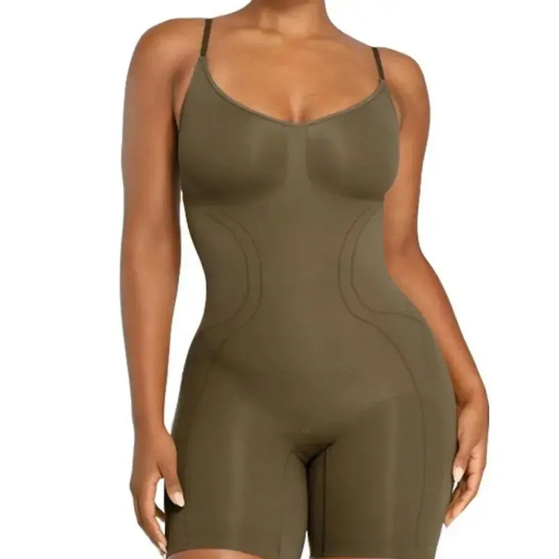 Women's Soft-Touch Striped Shaping Garment