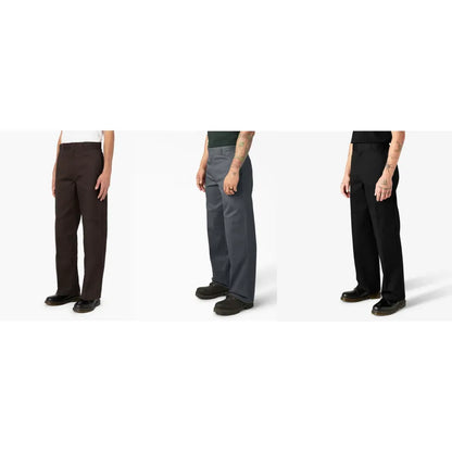 Loose Fit Double Knee Work Pants