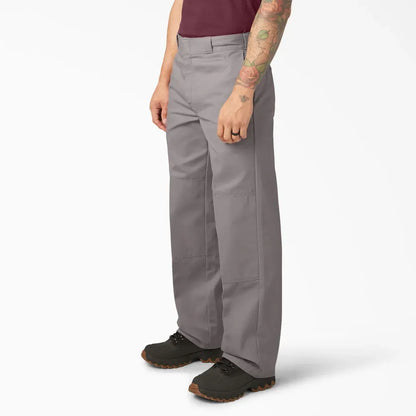 Loose Fit Double Knee Work Pants