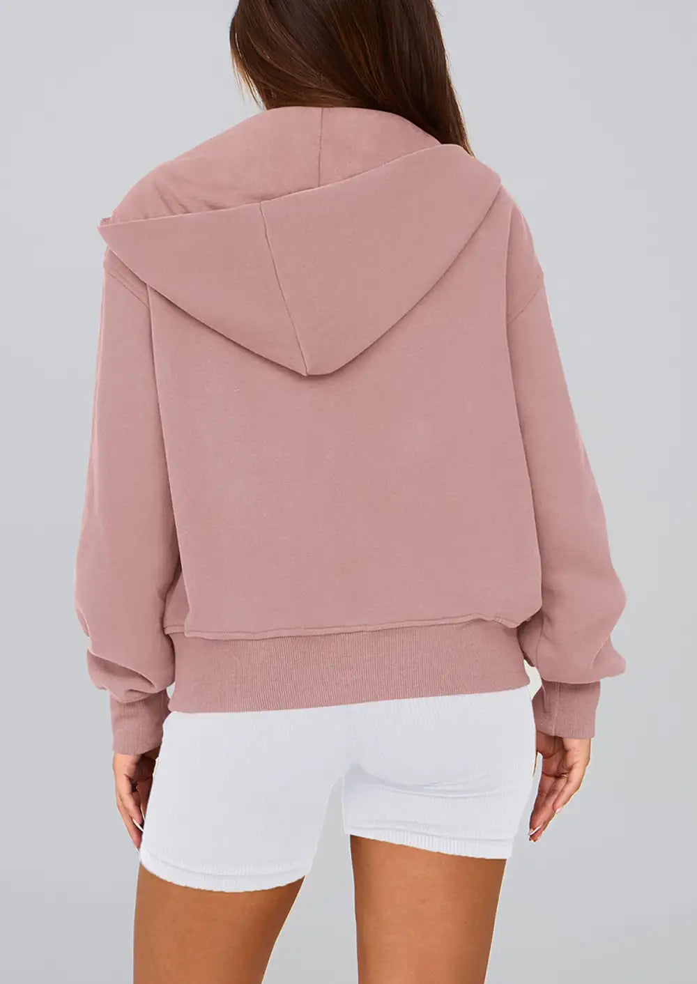 Hoodies ForWomen Sweatshirt Zip Up HoodieFall Fashion Trendy Long SleeveJackets Winter Clothing Outfits