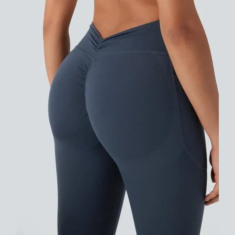 Tummy Control Side Pocket Shaping Yoga Leggings