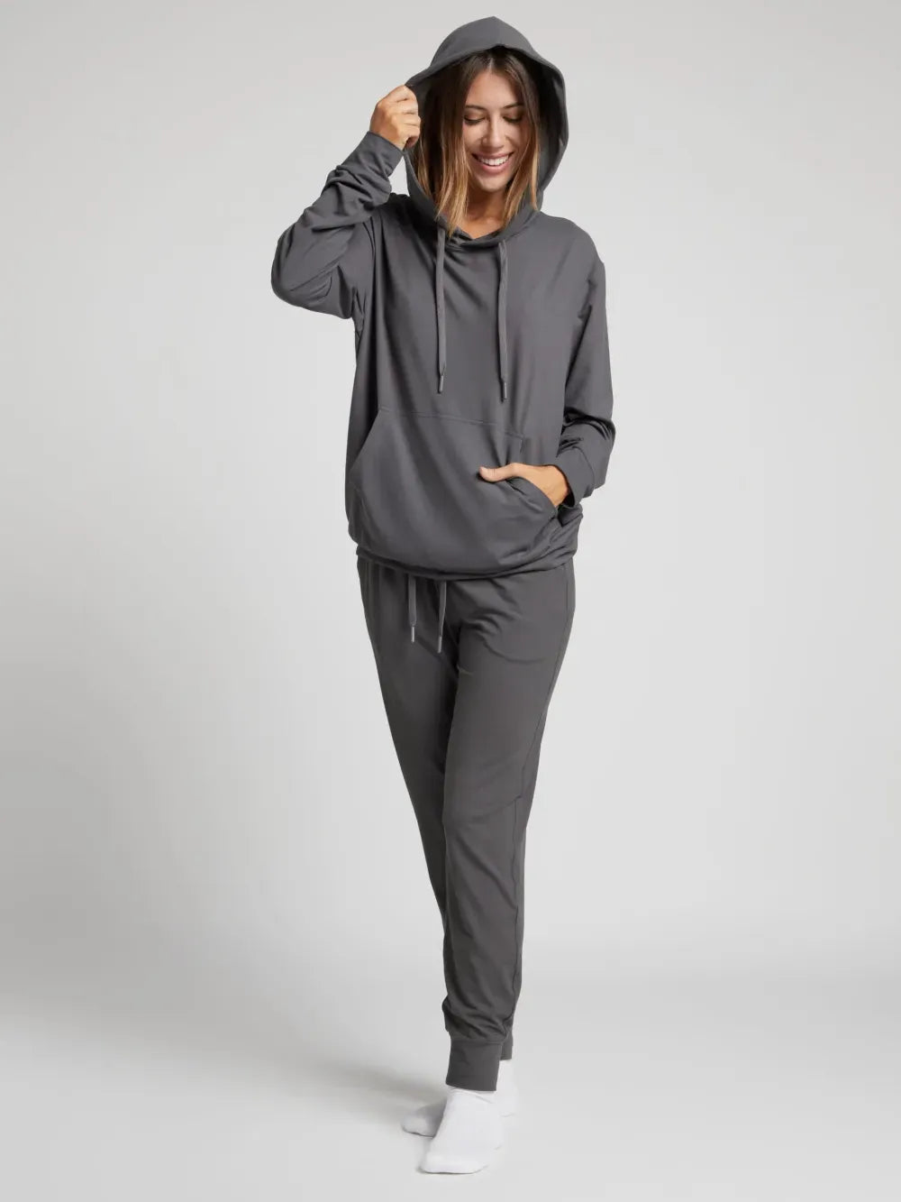 All Day Jersey Hoodie & Jogger Set